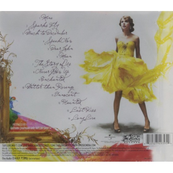 Taylor Swift - Speak Now CD