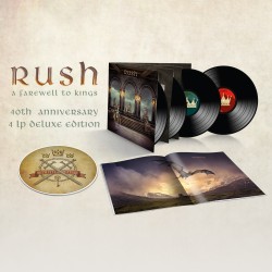 Rush - A Farewell To Kings (40th Anniversary) Plak 4 LP Box Set + Slipmat
