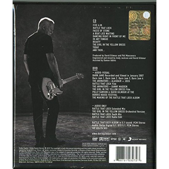 David Gilmour - Rattle That Lock Deluxe Edition CD + DVD Box Set