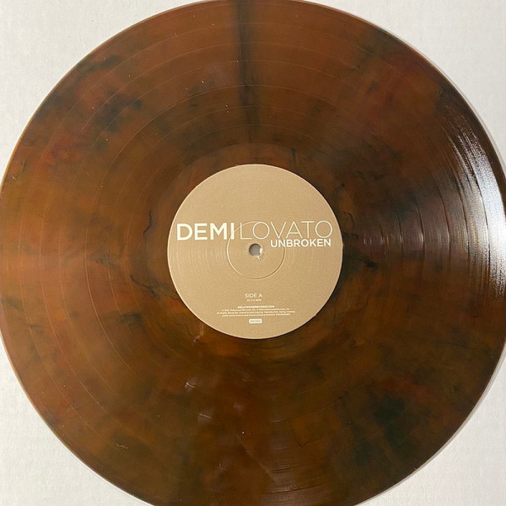 Demi Lovato Unbroken (Lava Color Vinyl) Plak LP * ÖZEL