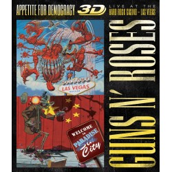 Guns N' Roses - Appetite For Democracy 3D 2 CD + Blu-ray Disk 
