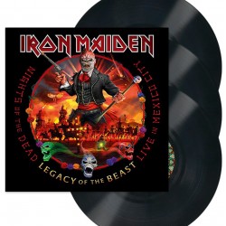 Iron Maiden - Nights Of The Dead, Legacy Of The Beast: Live In Mexico City Plak 3 LP