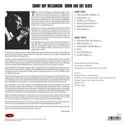 Sonny Boy Williamson – Down And Out Blues Plak LP