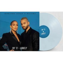 Jennifer Lopez and Maluma - Pa' Ti / Lonely (Clear) Plak Maxi Single  * ÖZEL BASIM *