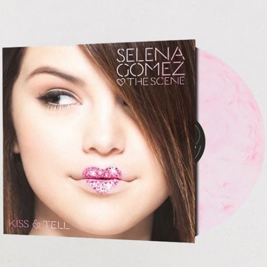 Selena Gomez ‎– Kiss & Tell (Pembe Renkli) Plak LP * ÖZEL BASIM *