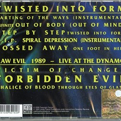 Forbidden - Twisted Into Form CD 