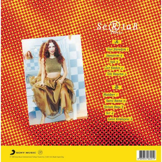 Sertab Erener - Sertab Erener (Sarı Renkli) Plak LP