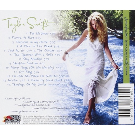 Taylor Swift - Taylor Swift CD