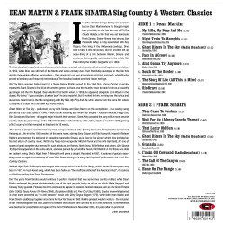 Dean Martin and Frank Sinatra – Sing Country and Western Classics Plak LP