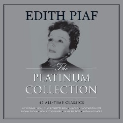 Edith Piaf – The Platinum Collection (Beyaz Renkli) Plak 3 LP