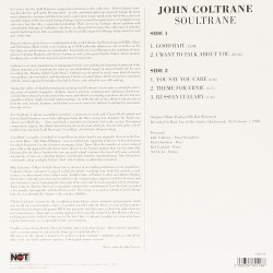 John Coltrane – Soultrane Caz Plak LP