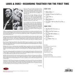 Louis Armstrong And Duke Ellington – Recording Together For The First Time Caz Plak LP