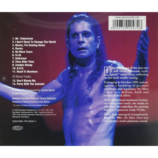 Ozzy Osbourne - No More Tears CD