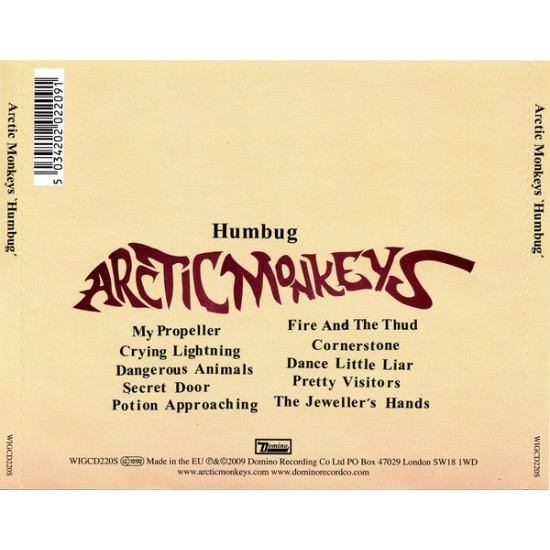 Arctic Monkeys - Humbug CD