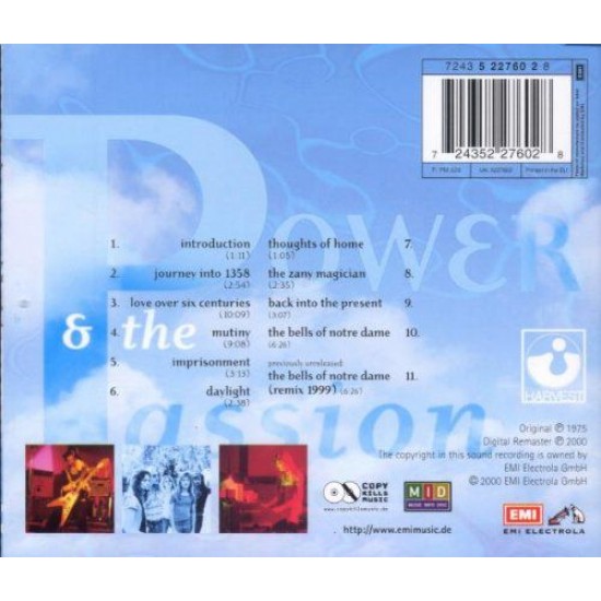 Eloy – Power And The Passion CD