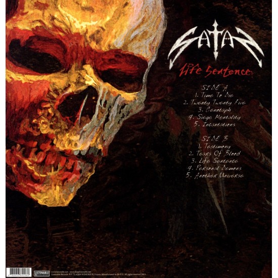 Satan – Life Sentence Plak LP