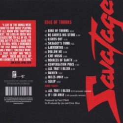 Savatage - Edge Of Thorns CD