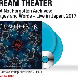 Dream Theater - Images And Words: Live In Japan 2017 Turkuaz Renkli Plak 2 LP + CD