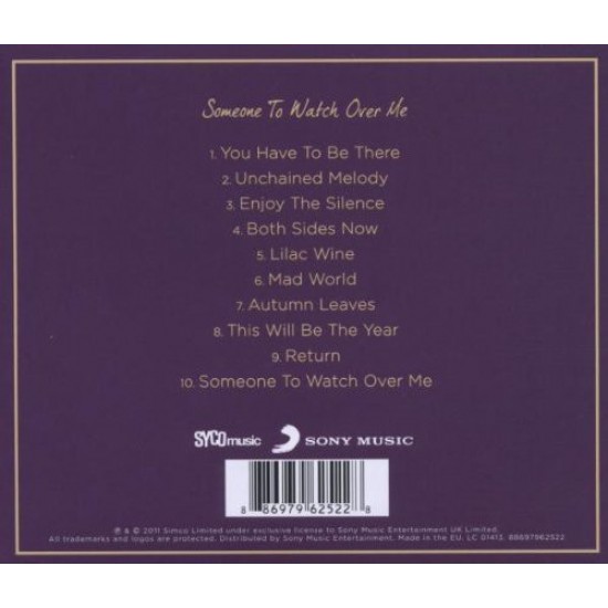Susan Boyle - Someone To Watch Over Me CD