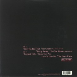 Blackpink - The Album Pembe Renkli Plak LP