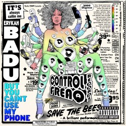 Erykah Badu ‎– But You Caint Use My Phone (Şeffaf Renkli)  Plak LP