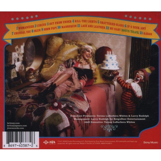Britney Spears - Circus CD +1 Bonus Şarkı