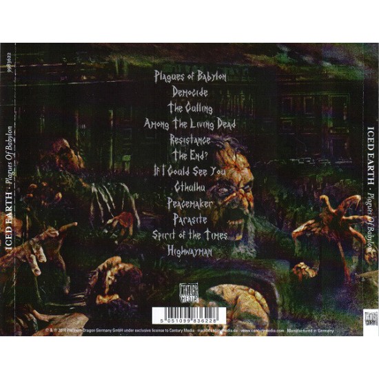 Iced Earth - Plagues Of Babylon CD