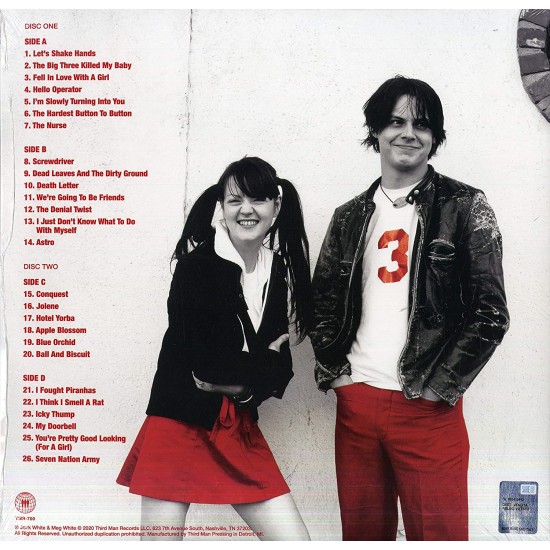 The White Stripes ‎- Greatest Hits Plak 2 LP