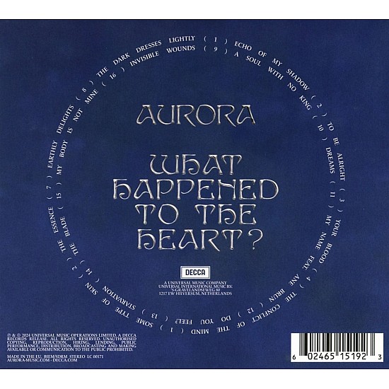 Aurora - What Happened To The Heart CD