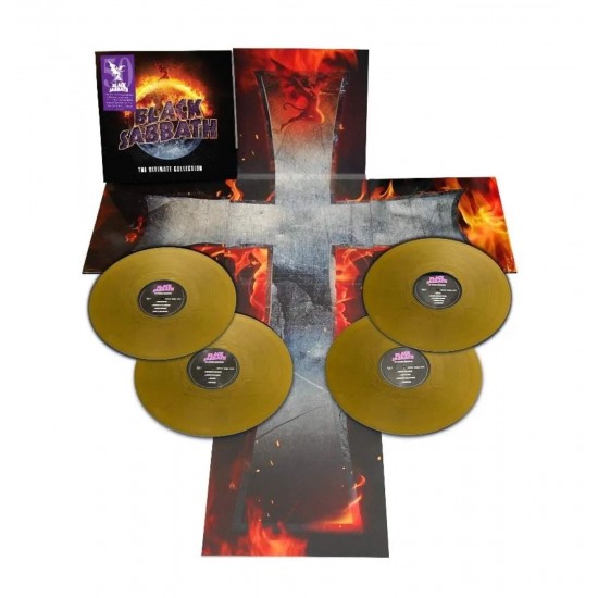 Black Sabbath – The Ultimate Collection (Altın Renkli) Plak 4 LP