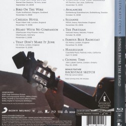 Leonard Cohen - Songs From The Road Blu-ray Disk