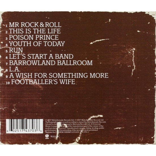 Amy Macdonald ‎– This Is The Life CD
