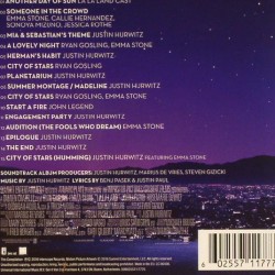 Justin Hurwitz - La La Land Soundtrack Film Müziği CD