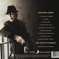 Leonard Cohen - You Want It Darker CD