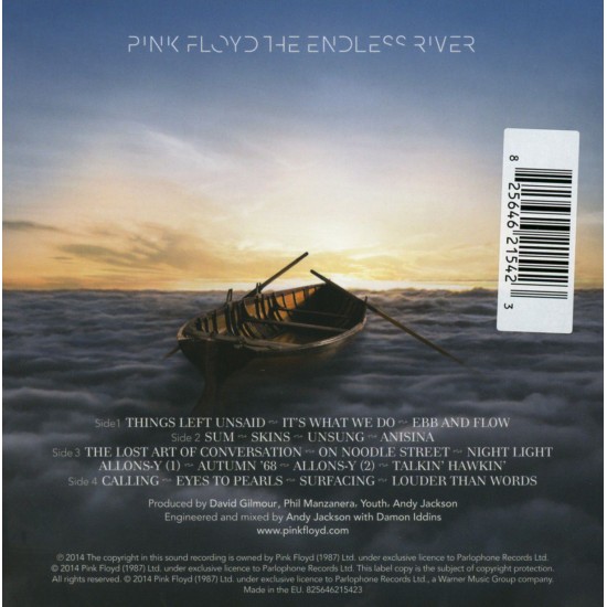Pink Floyd ‎– The Endless River CD