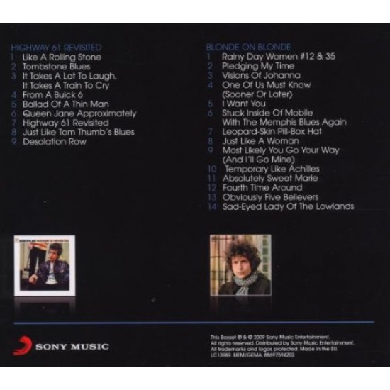 Bob Dylan - Highway 61 Revisited/Blond on Blond CD (İki Albüm Bir Arada)