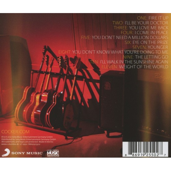 Joe Cocker ‎– Fire It Up CD