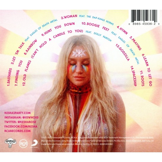 Kesha ‎– Rainbow CD