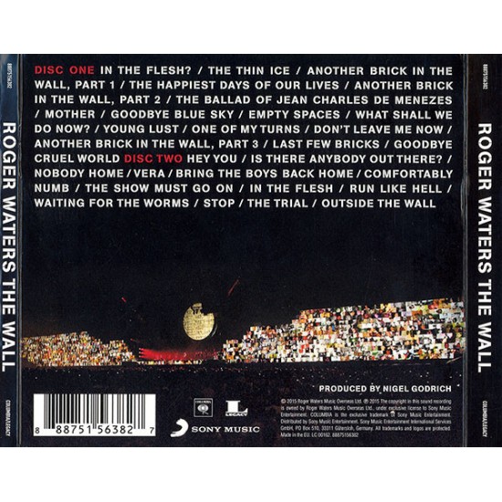 Roger Waters - The Wall 2 CD