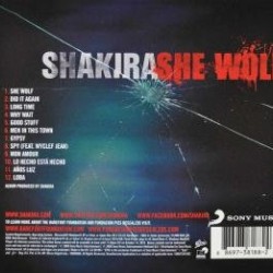 Shakira - She Wolf CD