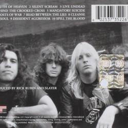 Slayer - South Of Heaven CD 