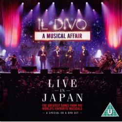 Il Divo ‎– A Musical Affair - Live In Japan CD + DVD