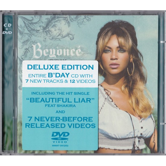 Beyonce ‎– B'Day  Deluxe CD + DVD