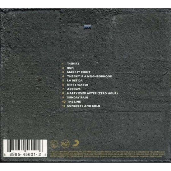 Foo Fighters - Concrete And Gold CD