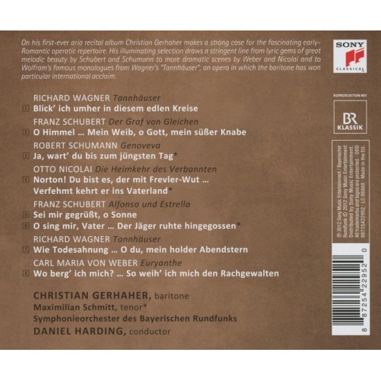 Christian Gerhaher - Romantische Arien Klasik Müzik CD