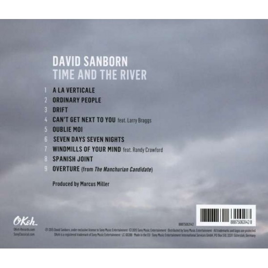 David Sanborn ‎– Time And The River CD