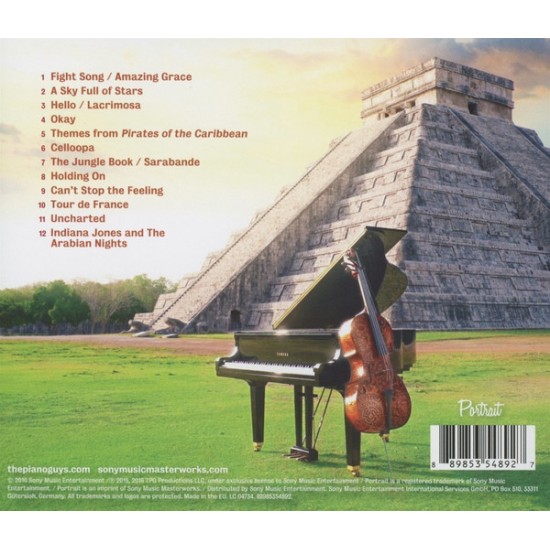 The Piano Guys ‎– Uncharted CD