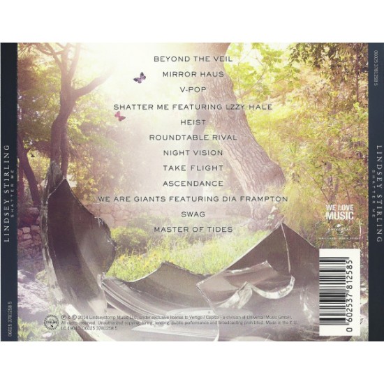 Lindsey Stirling ‎– Shatter Me CD