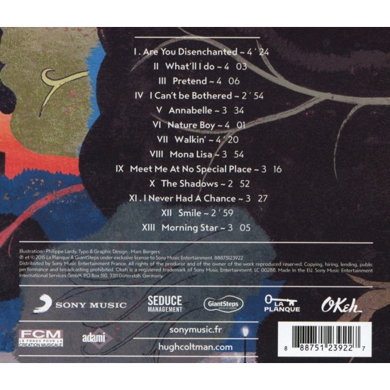 Hugh Coltman - Shadows - Songs Of Nat King Cole CD