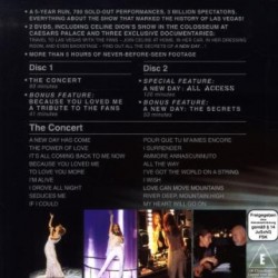 Celine Dion ‎– A New Day... Live In Las Vegas 2 DVD 